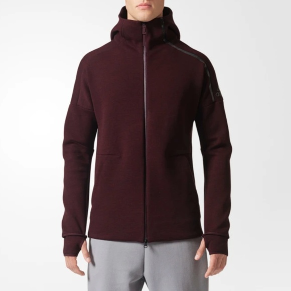 adidas zne storm heathered hoodie